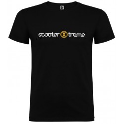 Camiseta negra ScooterXtreme - Clásica