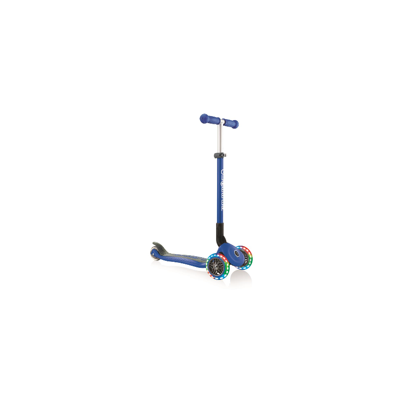 Patinete Globber Primo Foldable Lights Blue - Scooter Xtreme