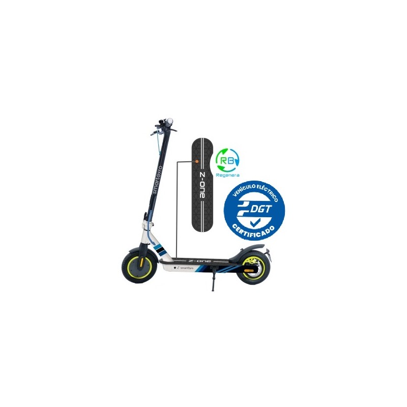 Patinete eléctrico smartGyro Z-One Blue Certificado