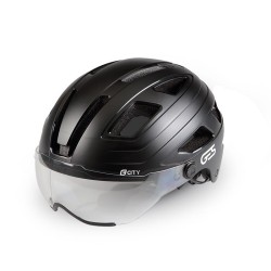 Casco GES City Visor - Negro